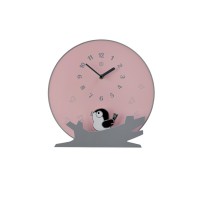 Pendeluhr "SEATTLE" (Pink) - Durchmesser 30cm von SOMPEX