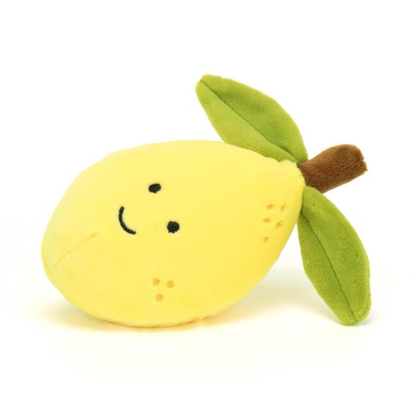 Jellycat Kuscheltier Zitrone "Fabulous Fruit Lemon" (Gelb)
