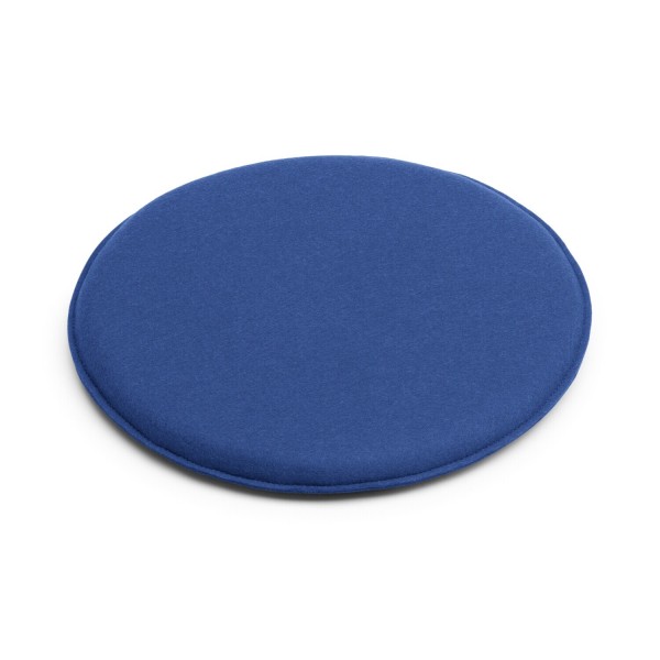 Filz-Sitzkissen &quot;Frisbee&quot; rund - 35 cm (Blau/Indigo) von HEY-SIGN