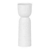 Vase "LIVING - Naturgestalten Lucia" - 18cm (Weiß) von räder Design