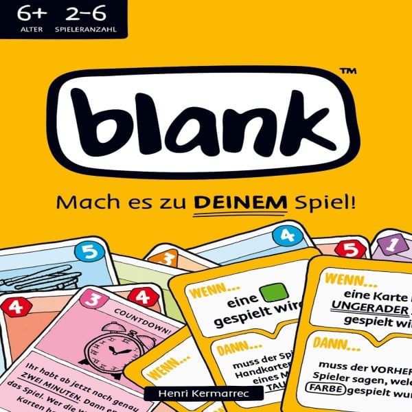 Gesellschaftsspiel "Blank" von HUCH!