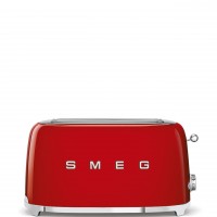 SMEG Zwei-Schlitz-Toaster, lang, 4 Scheiben, 50's Style