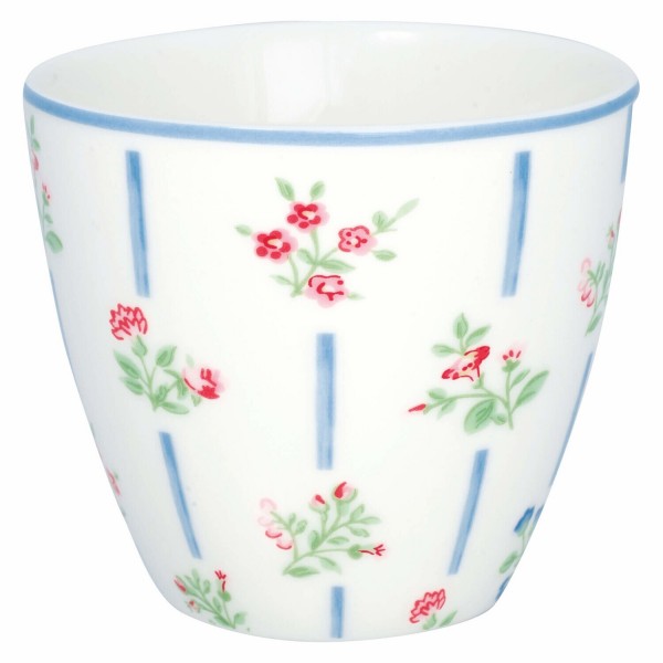 GreenGate Latte Cup "Hannah" (White)