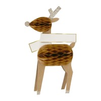Platzkarten "Honeycomb Reindeer" - 8er-Set von Meri Meri