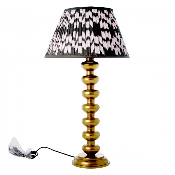 Rice Metal Table Lamp in Gold