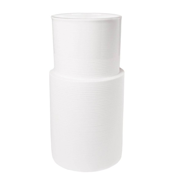 Vase "Oslo" - 11x22 cm (Weiß) von räder Design
