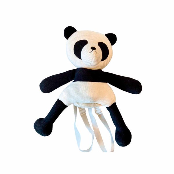 Rucksack "Panda" - 50x50 cm (Schwarz) von pad
