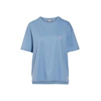 Kurzarm Shirt für Damen "Colette Uni" (Marine Blue) von Essenza