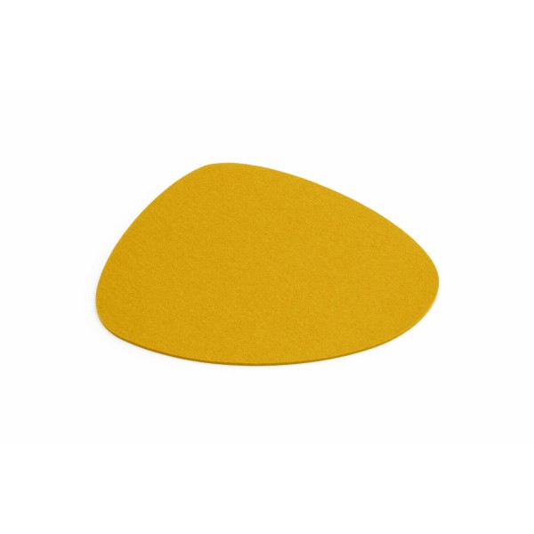 Filz-Untersetzer "Stone" - 34x29 cm (Gelb/Curry) von HEY-SIGN