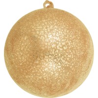 GreenGate Weihnachtskugel "Estella" - 15 cm (Antique Gold)