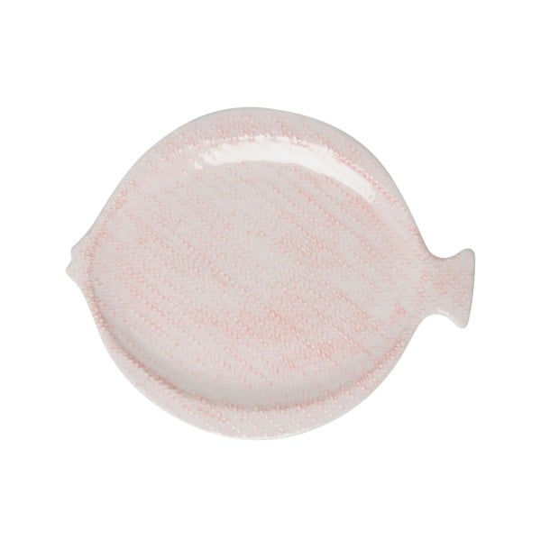 rice Keramik-Teller "Fish" (Perfect Pink)