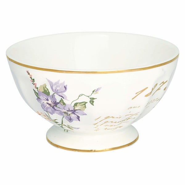 GreenGate French Bowl "Jacobe" - Groß (White)