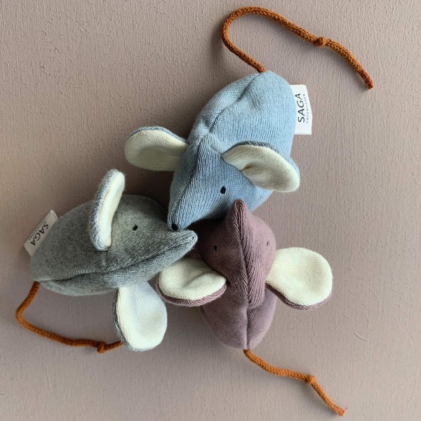 Spielzeug / Kuscheltier "Maus" (Fawn) von SAGA Copenhagen