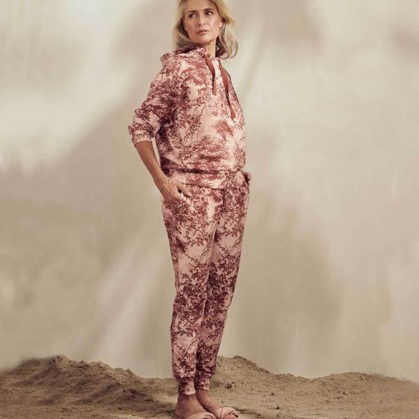 Lange Hose für Damen "Bette Aurelie" - M (Pink) von Essenza
