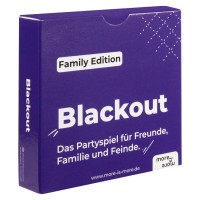 Partyspiel "Blackout - Family Edition" von more is more