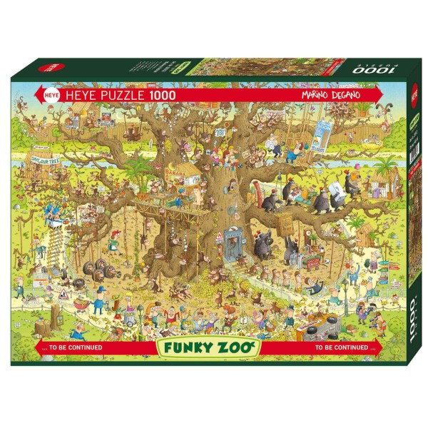 Puzzle "Monkey Habitat" von HEYE
