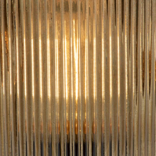 LED Windlicht - 15,5 cm (Grün/Gold) von Present Time
