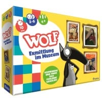 Kinderspiel "Wolf - Ermittlung im Museum" von AUZOU