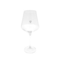 Weinglas "Herz" - 490 ml (Transparent) von Eulenschnitt