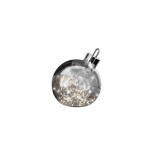 LED-Leuchtkugel "Ornament" - ø20cm (Grau) von SOMPEX