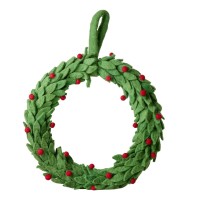 rice Anhänger "Christmas Wreath" - 35 cm (Grün)
