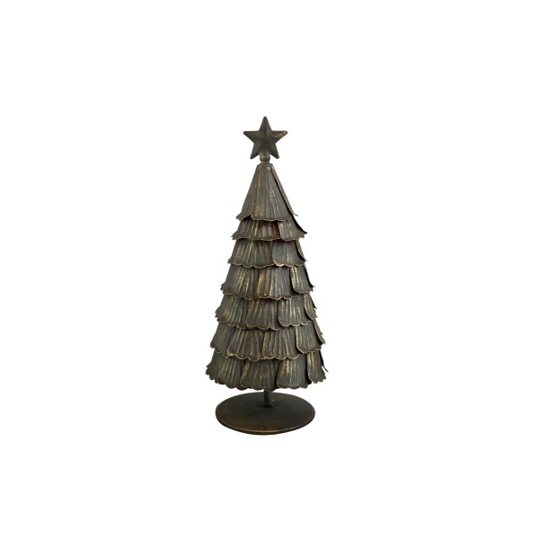 Deko Weihnachtsbaum mit Stern - 27cm von Chic Antique