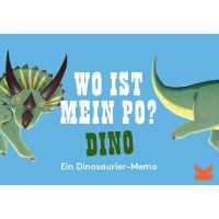 Memo-Spiel "Wo ist mein Po? Dino" von Laurence King
