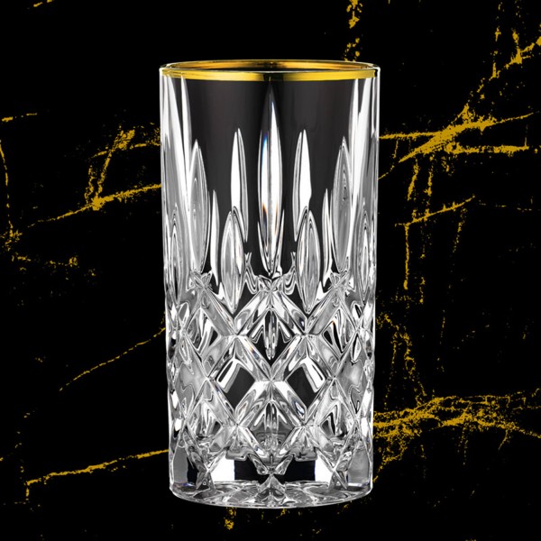 Nachtmann Longdrinkglas "Noblesse Gold" - 2er-Set