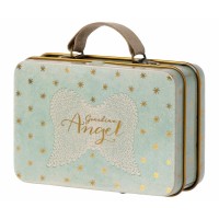 Maileg Miniatur Koffer "Angel" - 7 cm (Türkis)