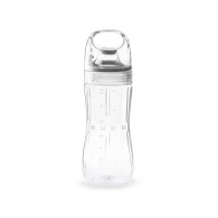smeg Trinkflasche "Bottle to go" - 400 ml (Transparent)