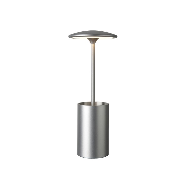 LED Tischleuchte "Pott" (Silber) von Sompex