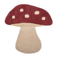 Bloomingville Teppich "Mushroom" (Rot)