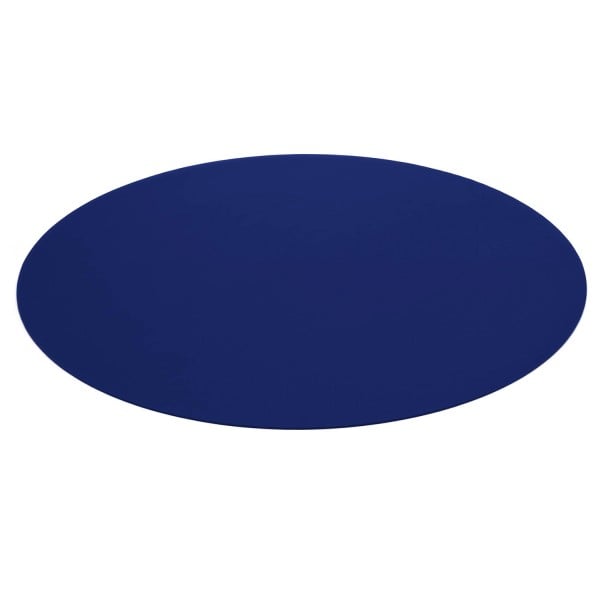 Filz-Teppich rund "Bigdot" - ∅180cm (Blau/Indigo) von HEY-SIGN