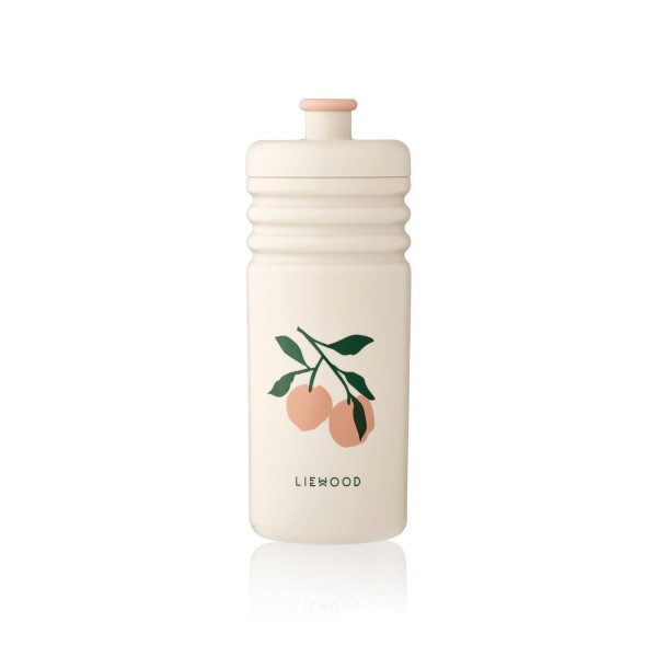 Trinkflasche "Lionel Statement - Peach perfect" - 500 ml (Seashell) von Liewood