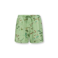 Pip Studio Shorts für Damen "Bob Kawai Flower" (Light Green)