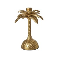 rice Kerzenständer "Golden Palm Tree" - L (Gold)