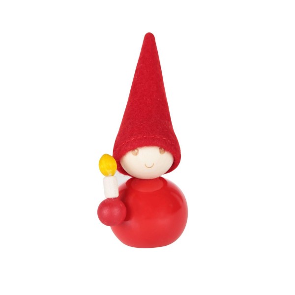 Elf-Figur "Candle" - 9 cm (Rot) von aarikka