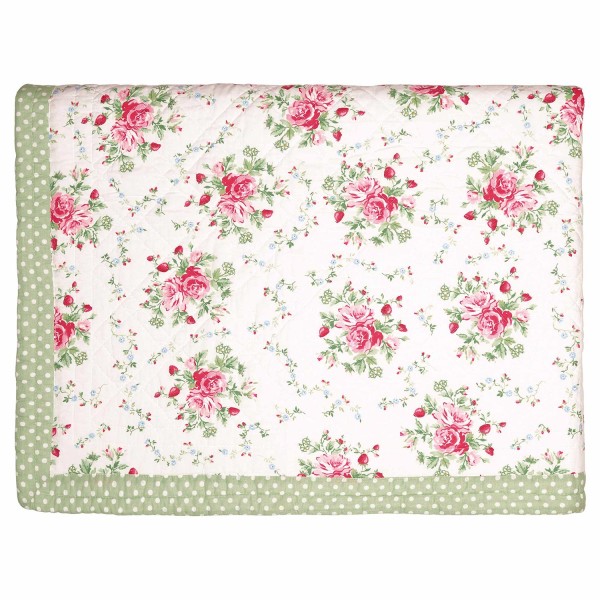 GreenGate Quilt "Mary" - 100x140 cm (White)