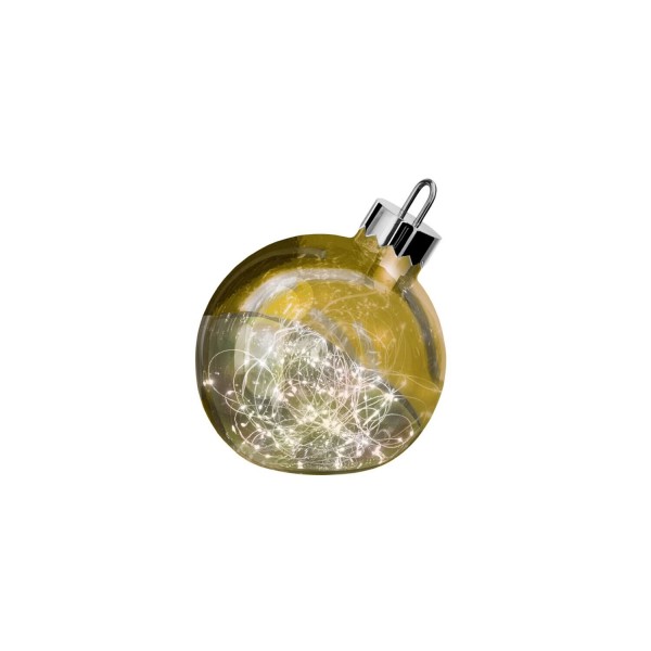 LED-Leuchtkugel "Ornament" - ø25cm (Gold) von SOMPEX