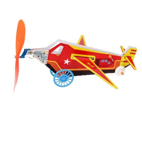 Modellbausatz "Flugzeug" mit Gummibandantrieb von Rex LONDON