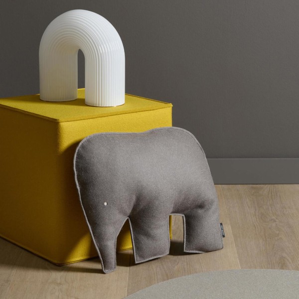 Kissen "Elefant" (Stone) von HEY-SIGN