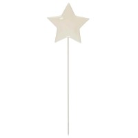 Ib Laursen Stern mit langem Spieß - 32 cm (Weiß)