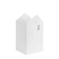 Deko-Haus "Haus der schönen Dinge - Scheune" - 17,5 cm (Weiß) von räder Design
