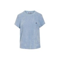 T-Shirt für Damen "Juniper Uni" (Blue Fog) von Essenza